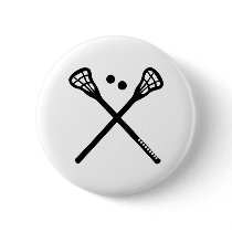Lacrosse Pinback Buttons