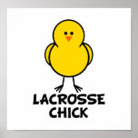 Lacrosse Chick Poster