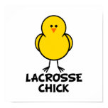 Lacrosse Chick Poster