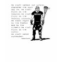 Lacrosse Defense Quote3 T-Shirt