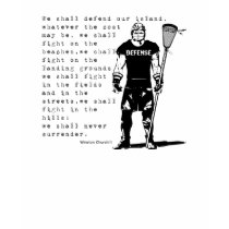 Lacrosse Defense Quote3 T-Shirt by yougotthat Lacrosse Defense Quote3 T-Shirt
