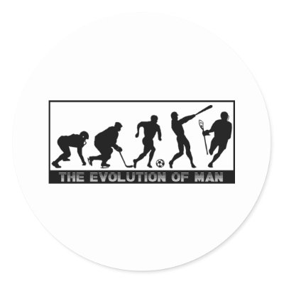 Evolution Sticker