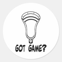 Lacrosse Designs GotGameV1 Sticker