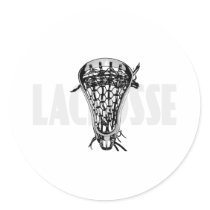 Lacrosse Designs Head Back Sticker by yougotthat Lacrosse Designs Head Back Sticker