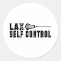 Lacrosse Designs sELFcONTROLSmall Sticker