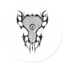 Lacrosse Designs TribalFade Sticker by yougotthat Lacrosse Designs TribalFade Sticker