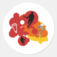 Lacrosse Designs WTF Sticker