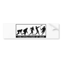 Lacrosse Evolution Bumper Sticker