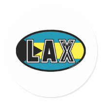 Lacrosse Flag Bahamas Sticker by yougotthat Lacrosse Flag Bahamas Sticker