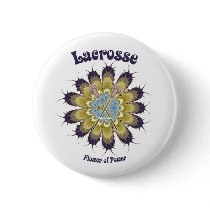Lacrosse Flower of Power Pin