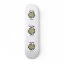 Lacrosse Flower of Power Skateboard Deck