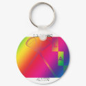Lacrosse for Life Keychain
