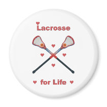 Lacrosse For Life Magnets