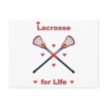 Lacrosse For Life Postcard