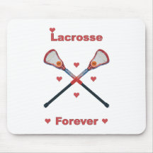 Lacrosse Forever Mouse Pads