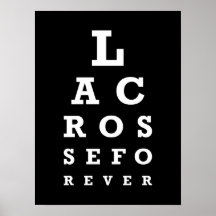 Lacrosse Forever Poster