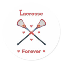 Lacrosse Forever Sticker