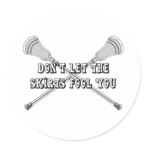Lacrosse Girls Fool Sticker