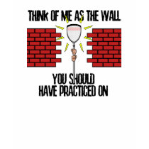 Lacrosse Goalie Wall T-Shirt