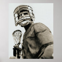 Lacrosse Goalkeeper Print