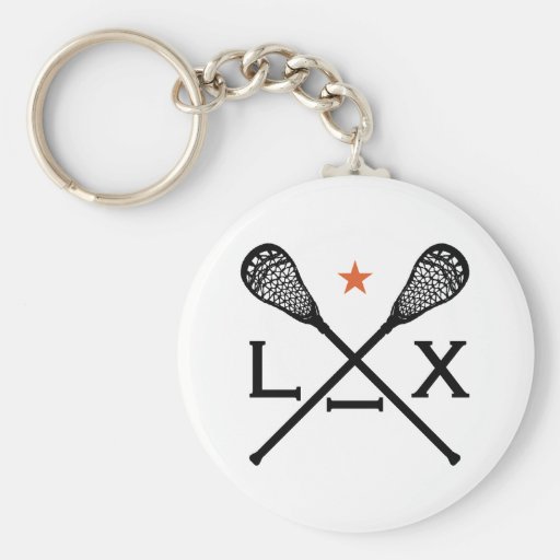 Lacrosse Lax Key Chain