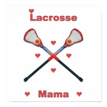 Lacrosse Mama Hearts