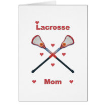 Lacrosse Mom Hearts Cards