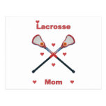Lacrosse Mom Hearts Postcards