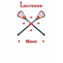 Lacrosse Mom Hearts Shirts