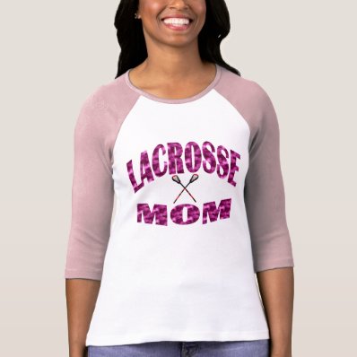 Lacrosse Mom Tee Shirts