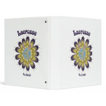 Lacrosse Not Drugs Vinyl Binders