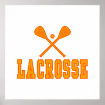 Lacrosse Orange posters