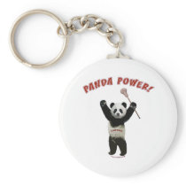 Lacrosse Panda Power Keychain