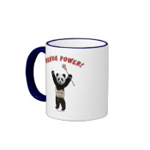 Lacrosse Panda Power Coffee Mugs