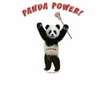 Lacrosse Panda Power T-shirts