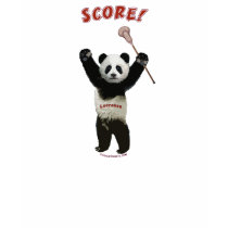 Lacrosse Panda Score T Shirt