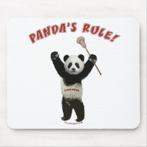 Lacrosse Panda's Rule Mouse Mats