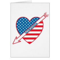 Lacrosse Patriot Heart