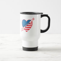 Lacrosse Patriot Heart