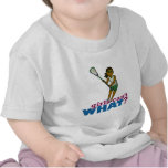 Lacrosse Player Green Uniform Shirts