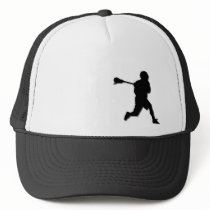 Lacrosse Player Trucker Hat