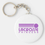 Lacrosse Princess Keychain