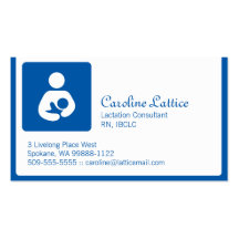 Lactation Consultant Business Cards