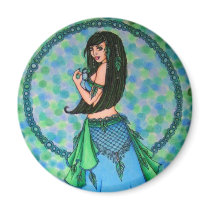 Lacy Belly Dancer magnets
