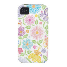Lacy Floral iPhone 4 Case