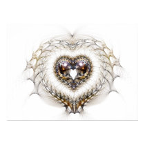 Lacy heart posters by Artida Lacy heart posters