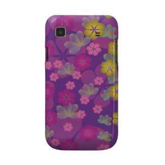Lacy Lotus Purple Samsung Galaxy S Case casematecase