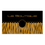 Lacy Tigress Business Card Templates