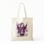 "Lacy" Valentine's Day Pink Heart Fairy Tote Canvas Bags
