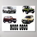 lada niva 2 poster